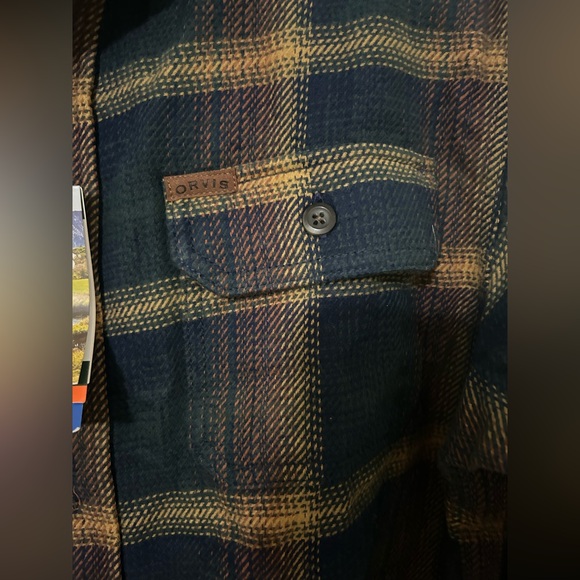 Orvis Heavyweight Flannel Shirt - Picture 8 of 11